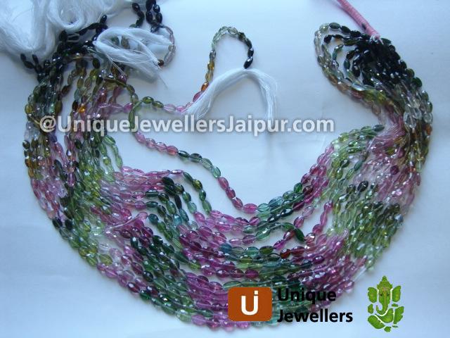 Tourmaline Faceted Markis Beads